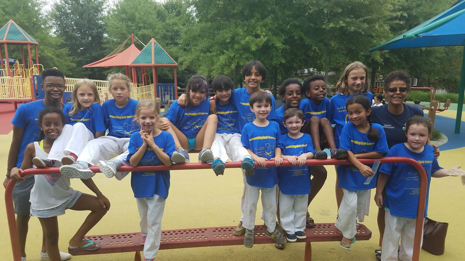 Playground group photo